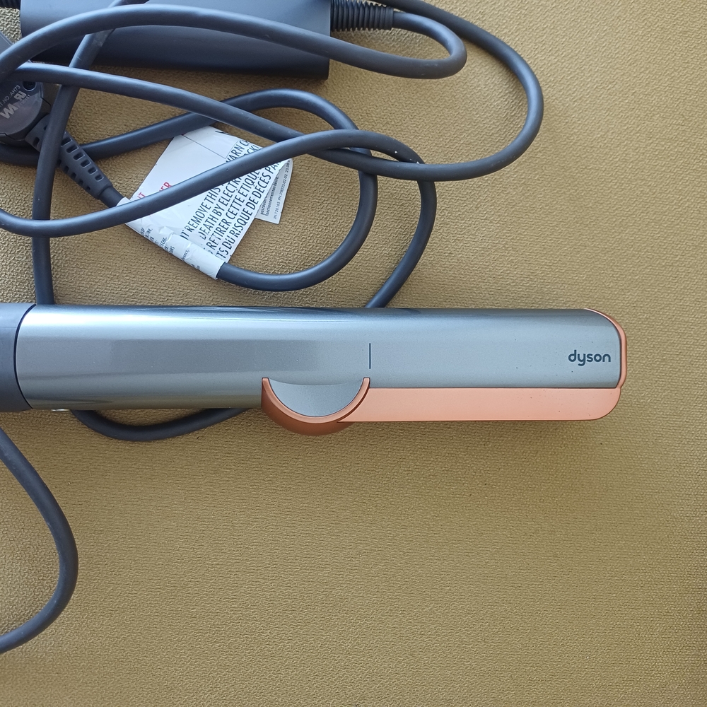 Dyson Hair Styling Tool in Silver and Orange